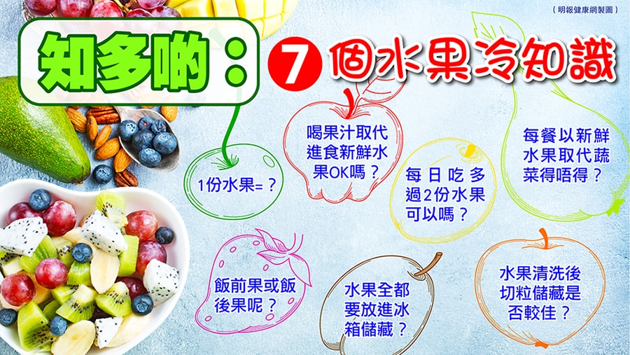 營養師解答7個關於水果的冷知識